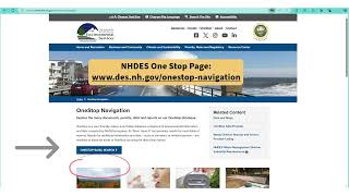 How to Find Your Public Bathing Facility File ID Using NHDES OneStop [upl. by Nedyrb]