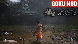 Black Myth Wukong Goku Mod Gameplay [upl. by Otila]