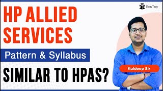 HP Allied and HPAS Exam  Pattern Syllabus and Scheme  HPAS  HP Allied Services  HPPSC [upl. by Karim]