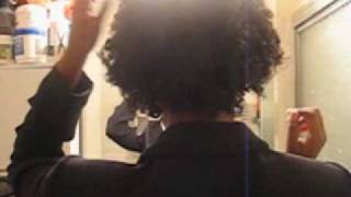 Hair Tutorial  flat twist out on natural hair results [upl. by Assyl]