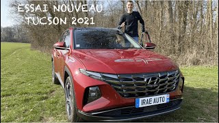 ESSAI NOUVEAU TUCSON 2021  Le futur selon Hyundai [upl. by Ytsirk]