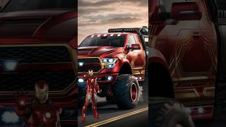 Avengers Become MONSTER TRUCKS Iron Man Thor Hulk SpiderMan amp More avengers marvel [upl. by Willmert]