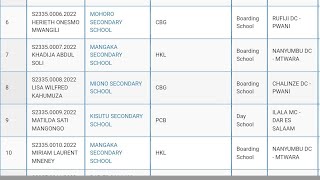 TAMISEMI Tazama hapa jinsi ya kupata selection za form 5 na vyuo 20232024 [upl. by Udall596]