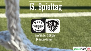 ETSV Hamburg  SV HalstenbekRellingen [upl. by Enia102]