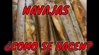 💢💢MARISCO PLANCHA💢💢Navaja rosa💢💢Navaja americana o atlántica💢💢longueirón💢💢Navaja rugosa💢💢 [upl. by Ramar]