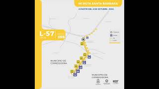 Conoce la Ruta L57 antes 69B Santa Bárbara [upl. by Carlton]