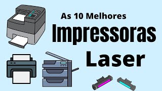 ✅Melhores impressoras laser 2022  Coloridas e monocromáticas [upl. by Nivled]