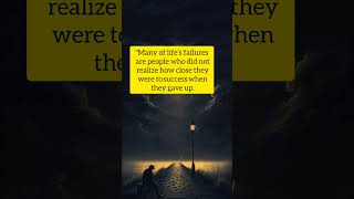 Life Failures  Motivational quotes  Shorts motivation shorts success [upl. by Epotimet]