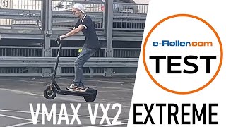 Der VMAX VX2 EXTREME E Scooter im Test 33 Steigleistung [upl. by Edialeda]