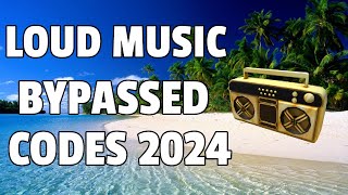 LOUD MUSIC BYPASSED Roblox Ids WORKING 2024 [upl. by Templeton]