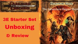 Dungeons and Dragons 3E Starter Set Adventure Game Unboxing amp Review [upl. by Susie883]