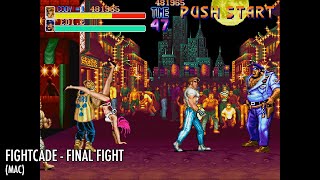 FINAL FIGHT ARCADE PLAYTHROUGH CODY FIGHTCADE [upl. by Nahc]