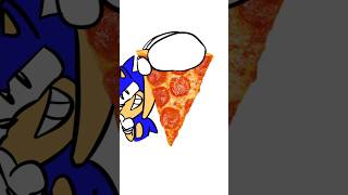 Sonic enjoys pizza more sonamy lol tylerthecreator sonic meme animatic sonicart [upl. by Borlow573]