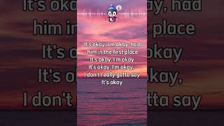 Its ok Im ok Lyrics 🐧 TateMcRae ItsOkImOk music Lyrics [upl. by Nnyrat]