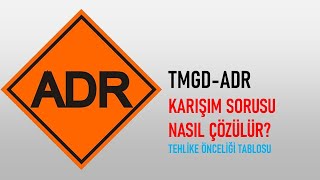 ADR Karışım Soruları Çözümü [upl. by Rutledge356]