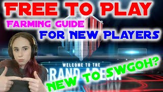 SWGOH New Player Free To Play Farming Guide [upl. by Mellen]