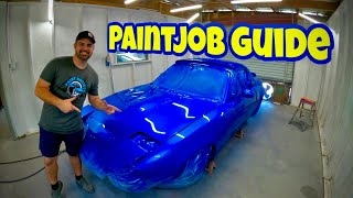 Car Painting Full Car Paintjob Guide [upl. by Maitund786]