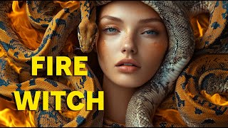 Fire Witch  fire aifilm aimusic aiart [upl. by Macey]