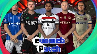 EvoWeb Patch 2024 Leaked Updated Kits Season 202425 for PES 2021 any Patch  Kit Server Upgrade [upl. by Tartan]