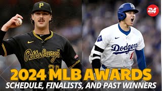 quot2024 MLB Awards Schedule Finalists and Past Winners – Who Will Take Home the Hardwarequot [upl. by Rehpetsirhc753]