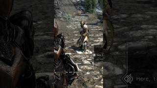 quotHand over your valuablesquot skyrim elderscrolls [upl. by Settera508]