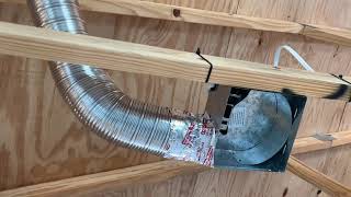 Como Instalar extractor para baño HVAC [upl. by Uile609]