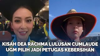 Kisah Dea Rachma Lulusan Cumlaude UGM Pilih jadi Petugas Kebersihan di Australia Akui Tak Malu [upl. by Euqinot]