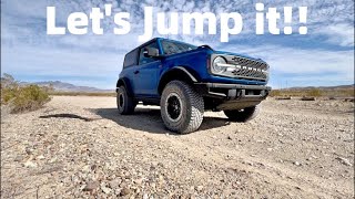 Can A 2 Door Bronco Handle Being Jumped amp Highspeed Offroading [upl. by Tnelc777]