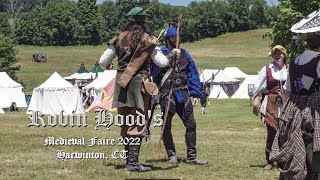 Robin Hood Medieval Faire Harwinton CT 2022 [upl. by Oilcareh]