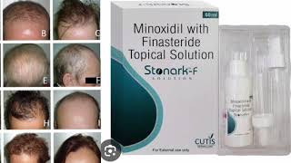 Stonark F SOISTION Topical Solution Minoxidil with Finasteride Topical Solution [upl. by Menides210]