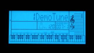 Casio CTK611 Keyboard  Demo Tune 1 amp 2 [upl. by Neomah]