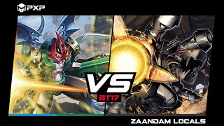 PXP Zaandam Locals Digimon BT17 Imperialdramon vs Machinedramon [upl. by Pierro414]