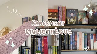 RANGEMENT ET RÉORGANISATION DE MA BIBLIOTHÈQUE  📚 [upl. by Millburn248]