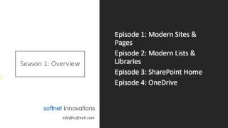 Season 1 Overview  Migrating to office365 from SP2013 [upl. by Aiveneg672]