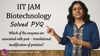 IIT JAM Biotechnology  Solved PYQ  Solving Questions with Gauri ma’am [upl. by Clyte]