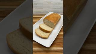 EASY BREAD LOAF  Full Recipe Link in Description Homemade FoodShorts Baking Foodie Shorts [upl. by Aissilem]