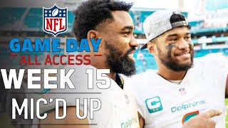 NFL Week 15 Micd Up quotyou smell like hot dog water boyquot  Game Day All Access [upl. by Ysteb429]