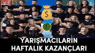 SUVİVOR 2024 YARIŞMACILARININ HAFTALIK KAZANÇLARI [upl. by Ogdan219]