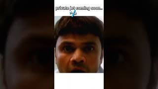 Sourav Joshi is getting a new private jet 😱 viral ytshorts [upl. by Kraska]