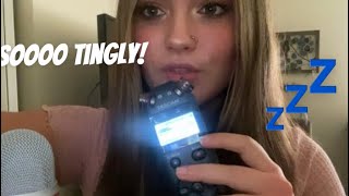 asmr  ear 2 ear breathy anticipatory stuttering [upl. by Htelimay31]