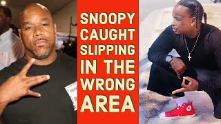 Snoopy Badazz caught slipping Wack 100 flames him [upl. by Kilan978]