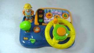 VTECH BOB BUDOWNICZY KIEROWNICA RAJDOWCA M2679 [upl. by Suaeddaht]