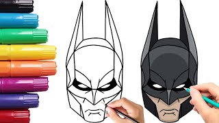 How To Draw Batman 🦇 Arkham Knight [upl. by Eenimod]