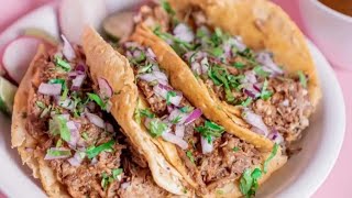 TACOS DE BIRRIA DE CERDO [upl. by Earehs942]