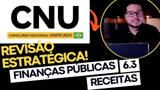 63 Estrutura de Receitas Financiamento das Políticas Públicas Revisão Estratégica CNU [upl. by Gilchrist]