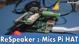 Audio Input to Raspberry Pi using Respeaker HAT  First Look 11 [upl. by Ilaw]