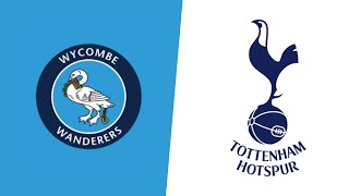 Wycombe 14 Tottenham Instant Match Reaction LIVE [upl. by Ynatil]