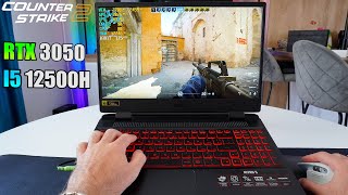 CounterStrike 2  Acer Nitro 5 RTX3050 i5 12500H POV Gameplay Test Benchmark Performance [upl. by Leik]