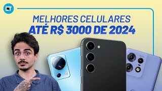 Melhores Celulares até 3000 reais de 2024  Samsung Xiaomi ou Motorola [upl. by Junna]