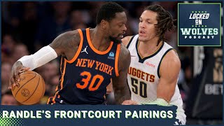 What Julius Randles frontcourt pairings with the Knicks say about his fit with the Timberwolves [upl. by Sikata]